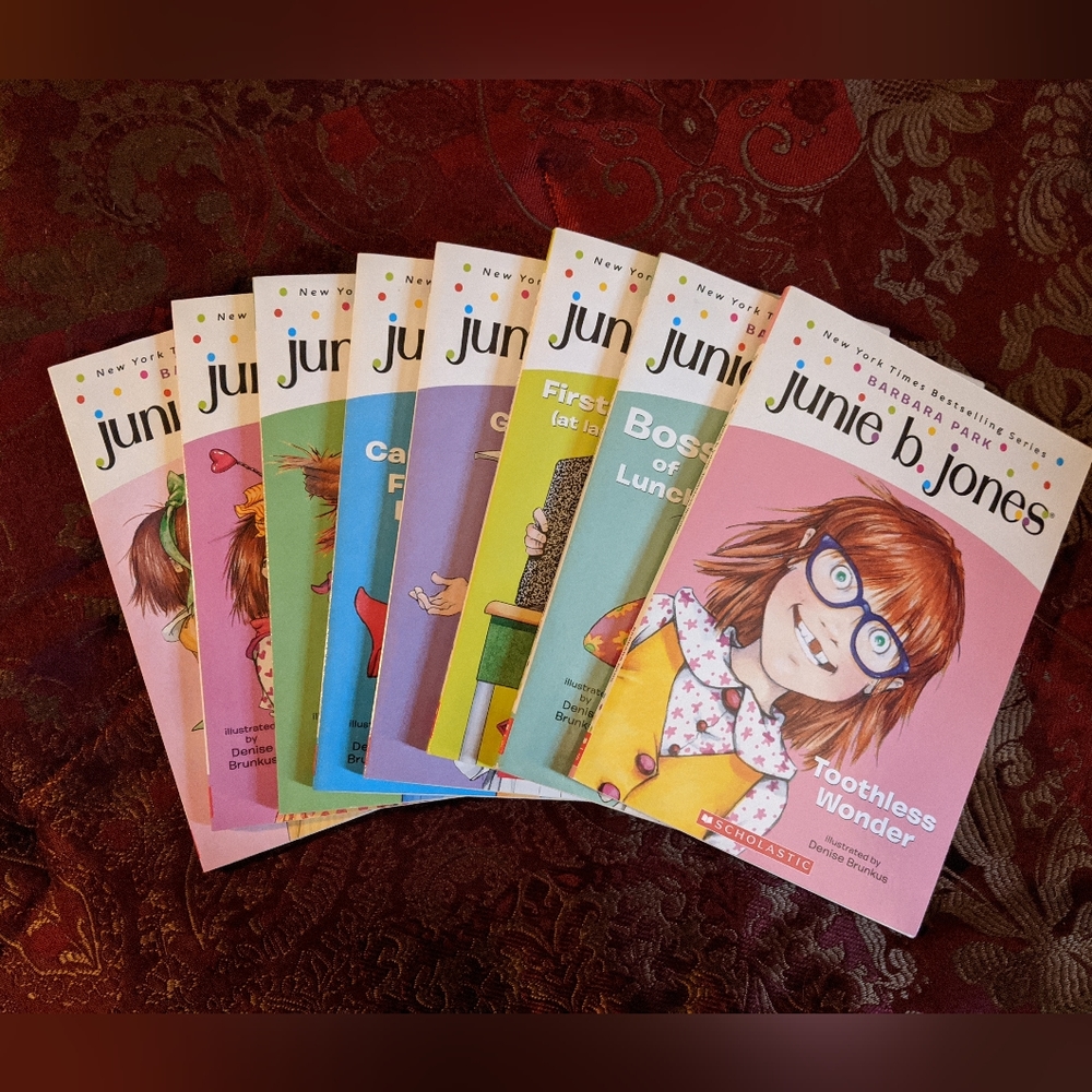 Lot of 8 Junie B. Jones books #13-20